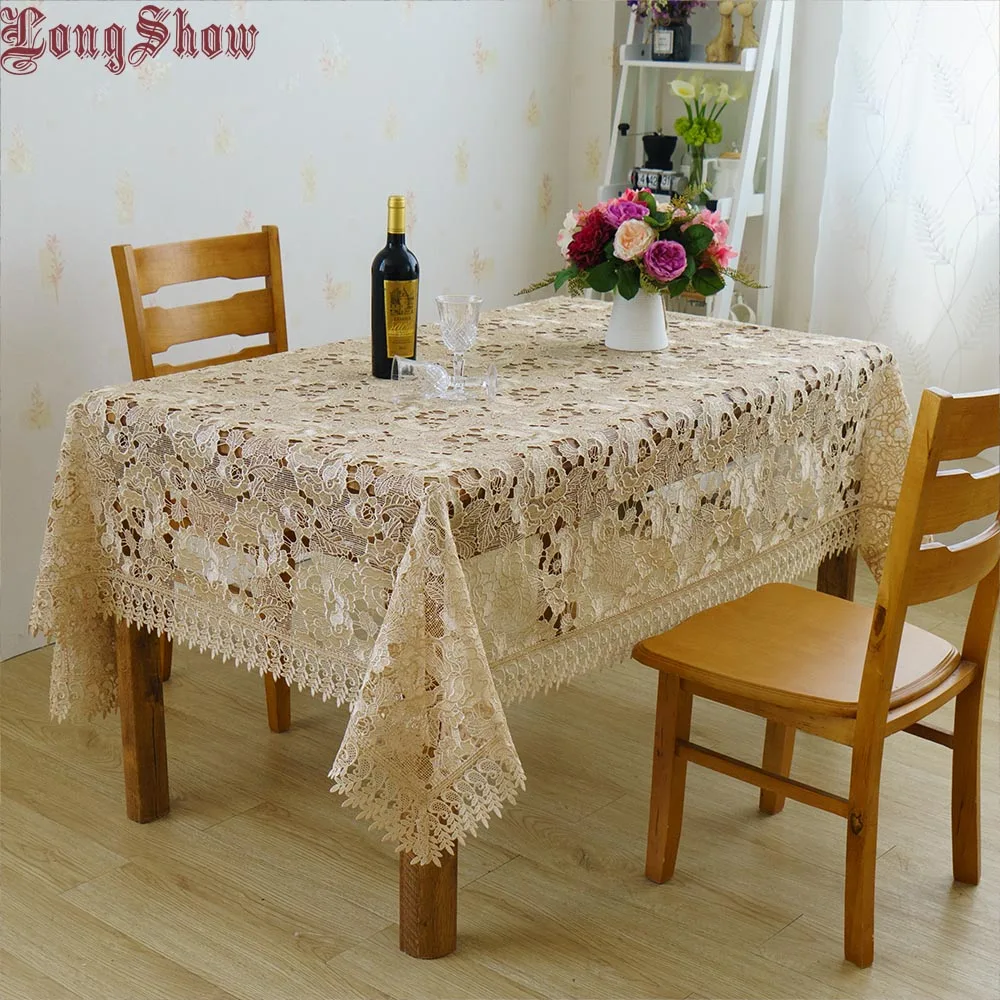 85x85cm 130x180cm Square Gold Color Chemical Lace Embroidered Tablecloth Table Cover
85x85cm 130x180cm Square Gold Color Chemical Lace Embroidered Tablecloth Table Cover