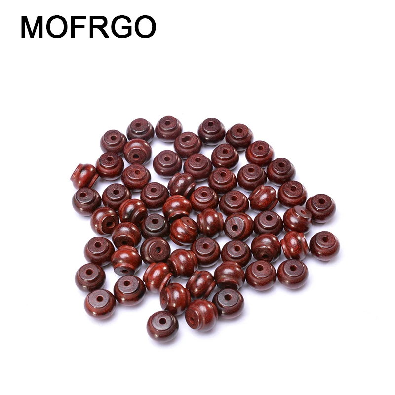 7*9mm Beads For Jewelry Making MOFRGO Natural Red Sandalwood Beads Handmade DIY Accessories Fit Beads Bracelet Necklace
7*9mm Beads For Jewelry Making MOFRGO Natural Red Sandalwood Beads Handmade DIY Accessories Fit Beads Bracelet Necklace