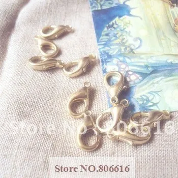 12*6MM 200Pcs Light Gold Plated Zinc Alloy Lobster Clasps Hooks Jewelry Findings Accessories
12*6MM 200Pcs Light Gold Plated Zinc Alloy Lobster Clasps Hooks Jewelry Findings Accessories
