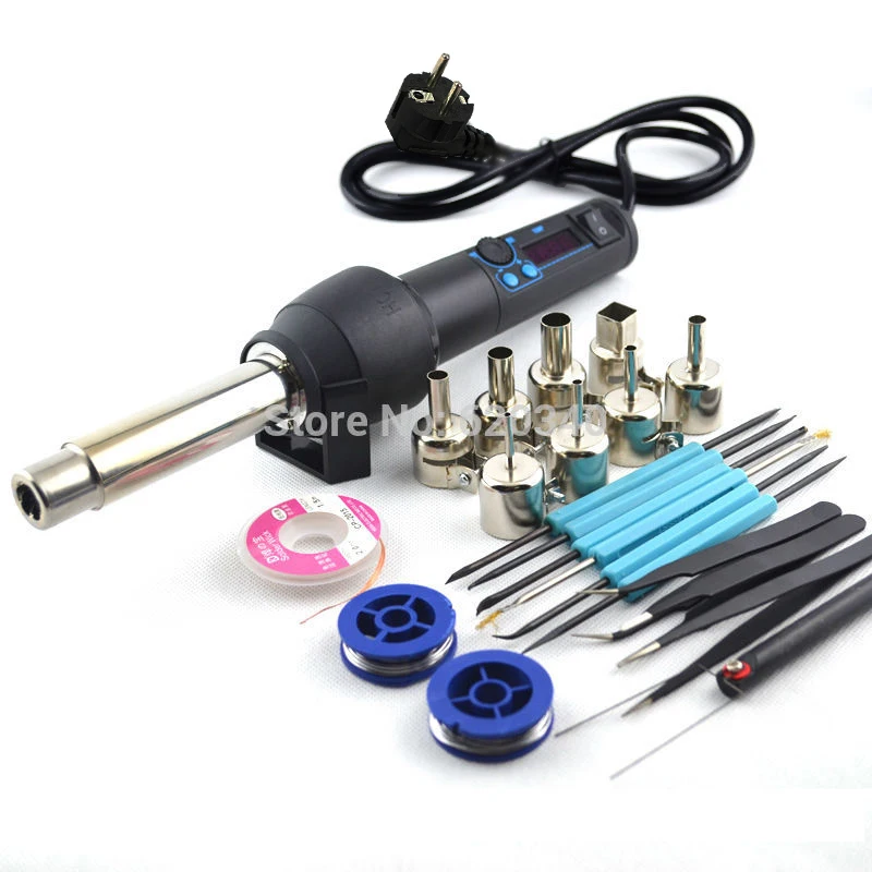YIHUA 8858I LED ESD Portable Constant temperature BGA Rework Solder Station Hot Air Adjustable Heat Gun tool set Free Shipping
YIHUA 8858I LED ESD Portable Constant temperature BGA Rework Solder Station Hot Air Adjustable Heat Gun tool set Free Shipping