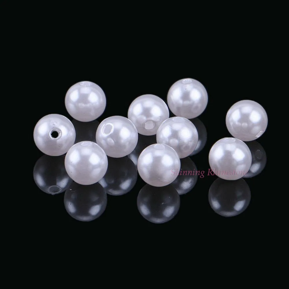 Imitation Pearls White / Beige Acrylic Sew On Beads Straight Holes Round ABS Beads Fittings DIY Bracelet Necklace 6mm to 10mm
Imitation Pearls White / Beige Acrylic Sew On Beads Straight Holes Round ABS Beads Fittings DIY Bracelet Necklace 6mm to 10mm