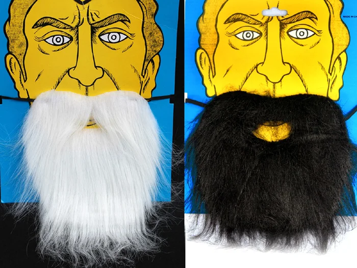 White Pirate Dwarf Elf Fake Beards Moustache Party Fancy Dress Costume Props Costumes DIY for Dwarf Pixi Old Man Viking
White Pirate Dwarf Elf Fake Beards Moustache Party Fancy Dress Costume Props Costumes DIY for Dwarf Pixi Old Man Viking