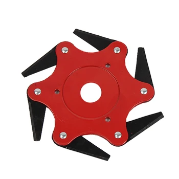 2019 Newest 6 Teeth Brush Cutter Blade Trimmer Metal Blades Trimmer Head 65Mn Garden Grass Trimmer Head For Lawn Mower
2019 Newest 6 Teeth Brush Cutter Blade Trimmer Metal Blades Trimmer Head 65Mn Garden Grass Trimmer Head For Lawn Mower
