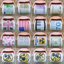 funny fun toilet paper toilet roll for economists, accountants, financiers, stock market