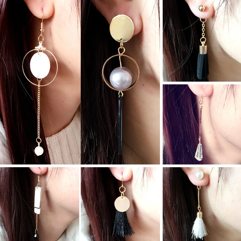 New Bohemia Geometric Triangle Circle Shell Simulated Pearls Long Tassel Big Drop Earrings Vintage Statement Punk Women Jewelry
New Bohemia Geometric Triangle Circle Shell Simulated Pearls Long Tassel Big Drop Earrings Vintage Statement Punk Women Jewelry