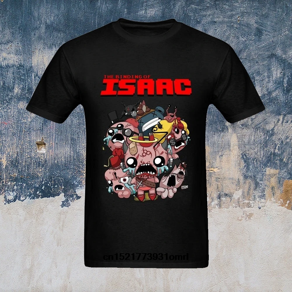 Men t shirt Summer Fashion Binding of Isaac Simple Graphic Design Shirt Clothes Fancy Tops Black women
Men t shirt Summer Fashion Binding of Isaac Simple Graphic Design Shirt Clothes Fancy Tops Black women