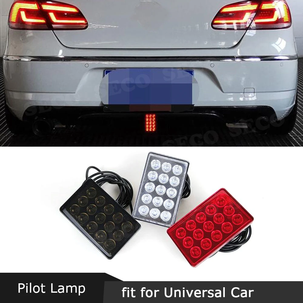 Car Rear Trunk Spoiler Lip LED Brake Lights Red White Black Rear Bumper Lip Pilot Lamp For BMW For Benz For VW Universal Car
Car Rear Trunk Spoiler Lip LED Brake Lights Red White Black Rear Bumper Lip Pilot Lamp For BMW For Benz For VW Universal Car