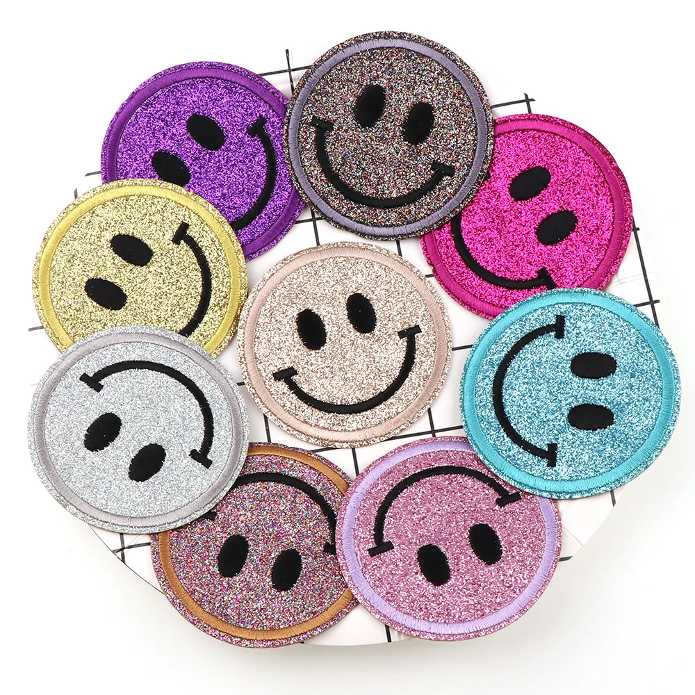 9PC Cheaper Smile Face Sequins Iron On Patches Sew-on Embroidered Patch Motif Applique For Clothing Sewing Tools Applique DIY
9PC Cheaper Smile Face Sequins Iron On Patches Sew-on Embroidered Patch Motif Applique For Clothing Sewing Tools Applique DIY