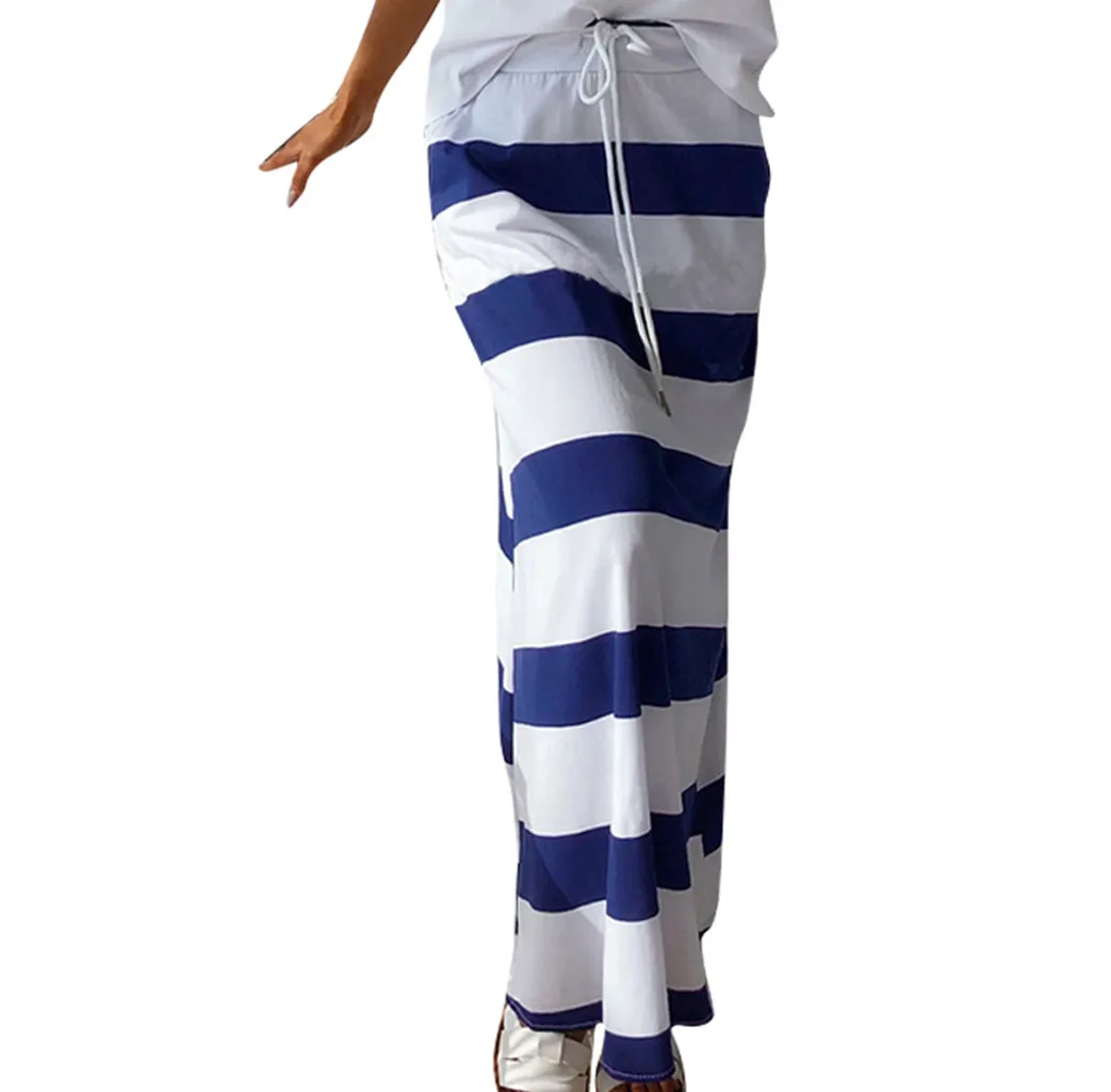 SAGACE Skirts Women Summer Sexy Retro Striped High Waist A-Shaped Ankle-Length long Skirt jupe faldas mujer moda 2019 vadim 9701
SAGACE Skirts Women Summer Sexy Retro Striped High Waist A-Shaped Ankle-Length long Skirt jupe faldas mujer moda 2019 vadim 9701