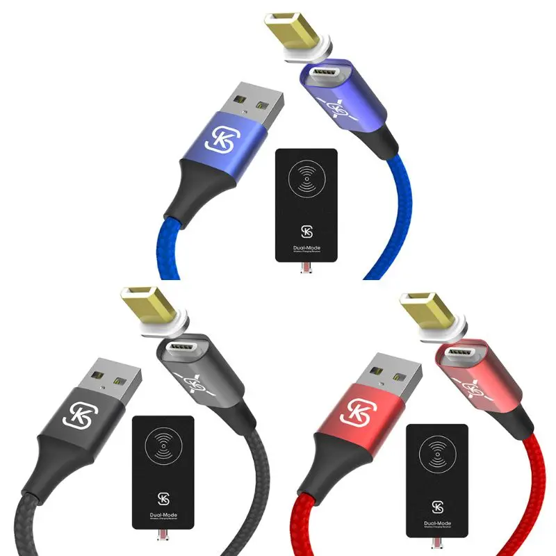 3in1 Dual Mode Type C Qi Wireless Charging Receiver+Magnetic USB Cable+Micro USB Connector Charger Kit for SamsungHuaweiAndroid
3in1 Dual Mode Type C Qi Wireless Charging Receiver+Magnetic USB Cable+Micro USB Connector Charger Kit for SamsungHuaweiAndroid