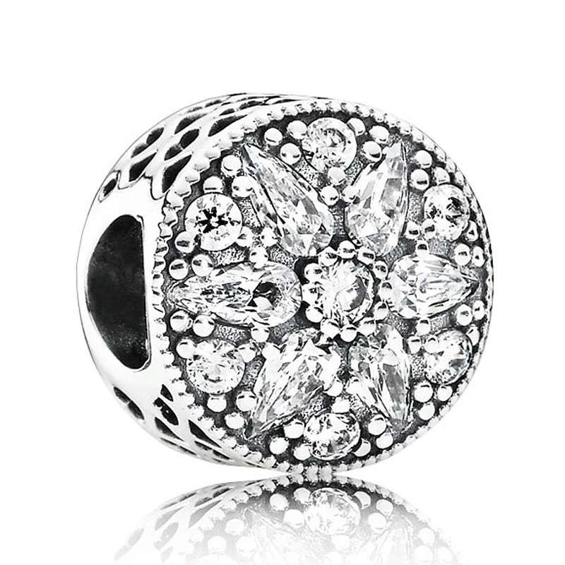 Authentic 925 Sterling Silver Bead Charm Openwork Radiant Bloom With Crystal Beads Fit Pandora Bracelet Bangle Jewelry
Authentic 925 Sterling Silver Bead Charm Openwork Radiant Bloom With Crystal Beads Fit Pandora Bracelet Bangle Jewelry