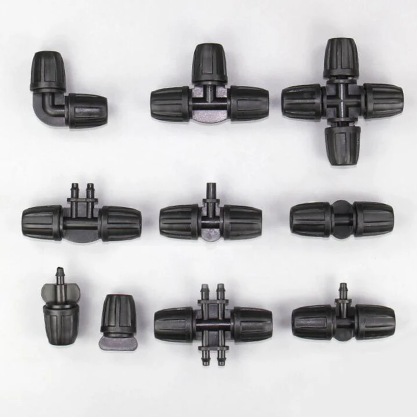 1PC Atomizing Micro Nozzle with Tee Joints or Screw Connector or Only Sprinker Heads Nozzle Watering Cooling Spray elbow
1PC Atomizing Micro Nozzle with Tee Joints or Screw Connector or Only Sprinker Heads Nozzle Watering Cooling Spray elbow