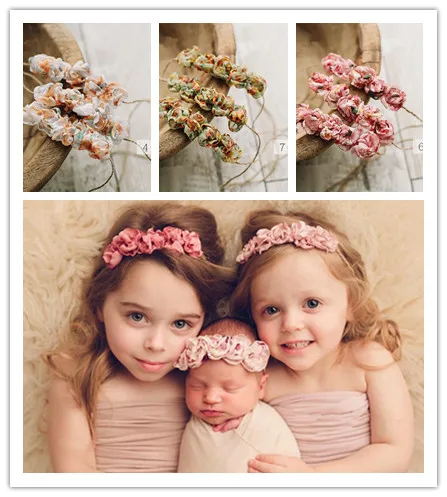 Printed three-dimensional flower headband baby photography manual headflower newborn photography props
Printed three-dimensional flower headband baby photography manual headflower newborn photography props