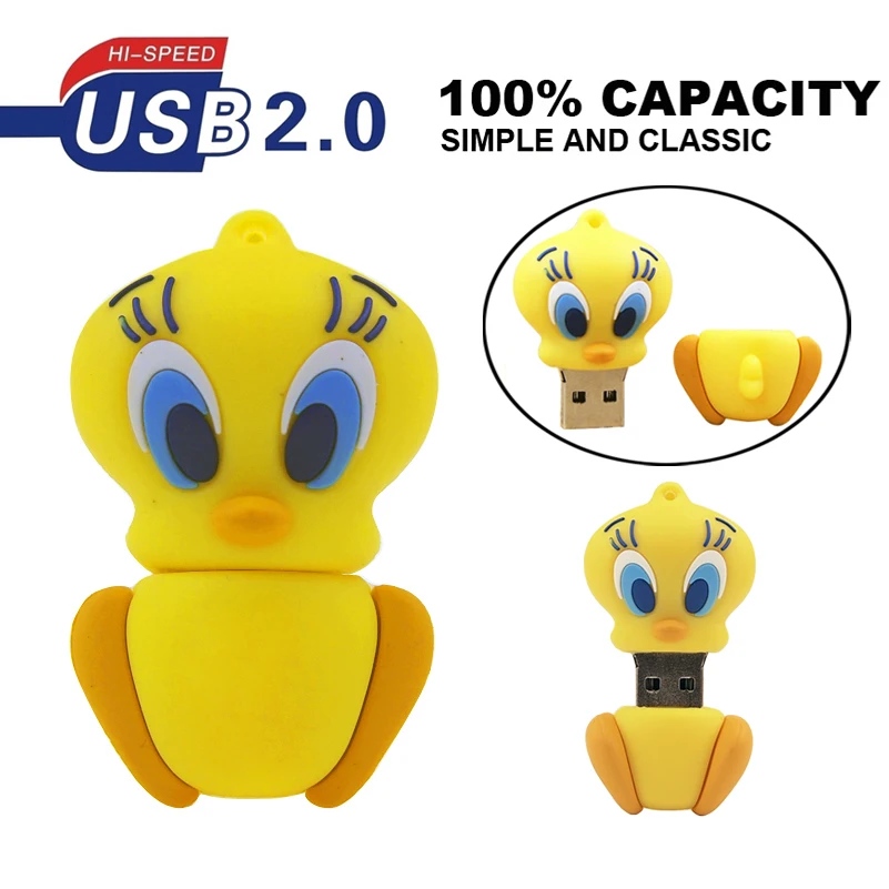 Lovely Cartoon Usb Flash Drive Cute Little Yellow Duck Tweety Pendrives 32gb Usb 2.0 Memoria Usb Pen Drive Kids Gift Photography
Lovely Cartoon Usb Flash Drive Cute Little Yellow Duck Tweety Pendrives 32gb Usb 2.0 Memoria Usb Pen Drive Kids Gift Photography