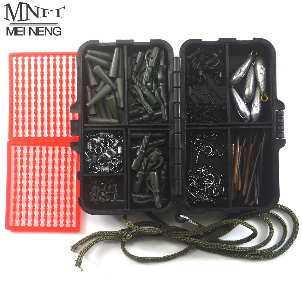 MNFT 1Set Assorted Carp Fishing Accessories With Tackle Box Clips Hooks,Rubber Tubes, Swivels, Sleeves,Lead sinkers Super Deal!
MNFT 1Set Assorted Carp Fishing Accessories With Tackle Box Clips Hooks,Rubber Tubes, Swivels, Sleeves,Lead sinkers Super Deal!