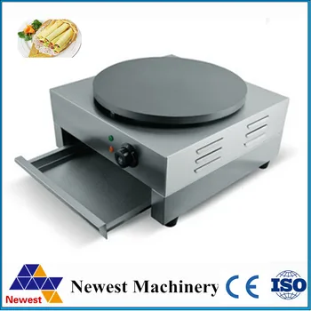 Electric commercial crepe maker pancake making equipment machine