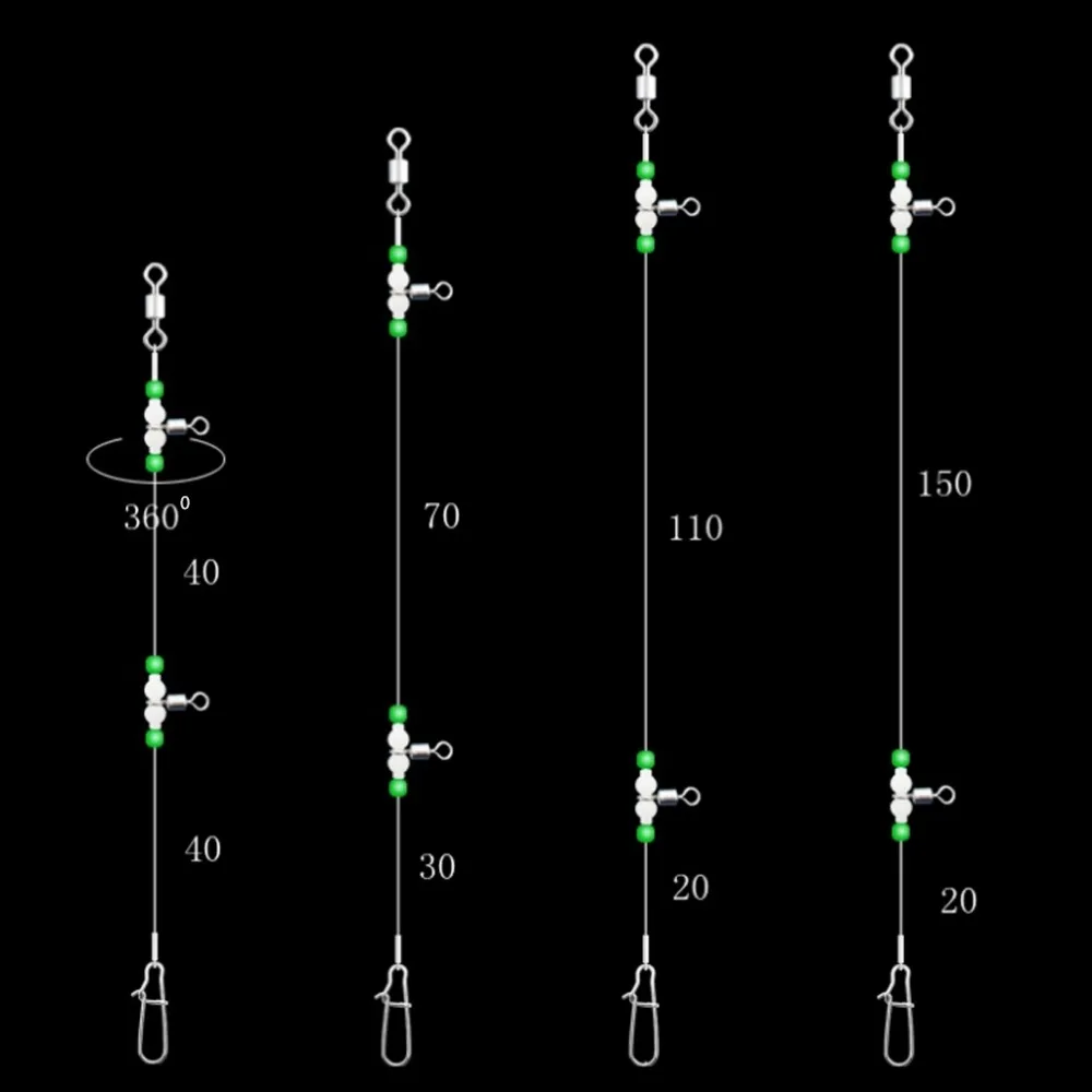 1 Group Fishing Tackle Line Swivels Night Luminous Beads Pins Rolling Connector 
1 Group Fishing Tackle Line Swivels Night Luminous Beads Pins Rolling Connector