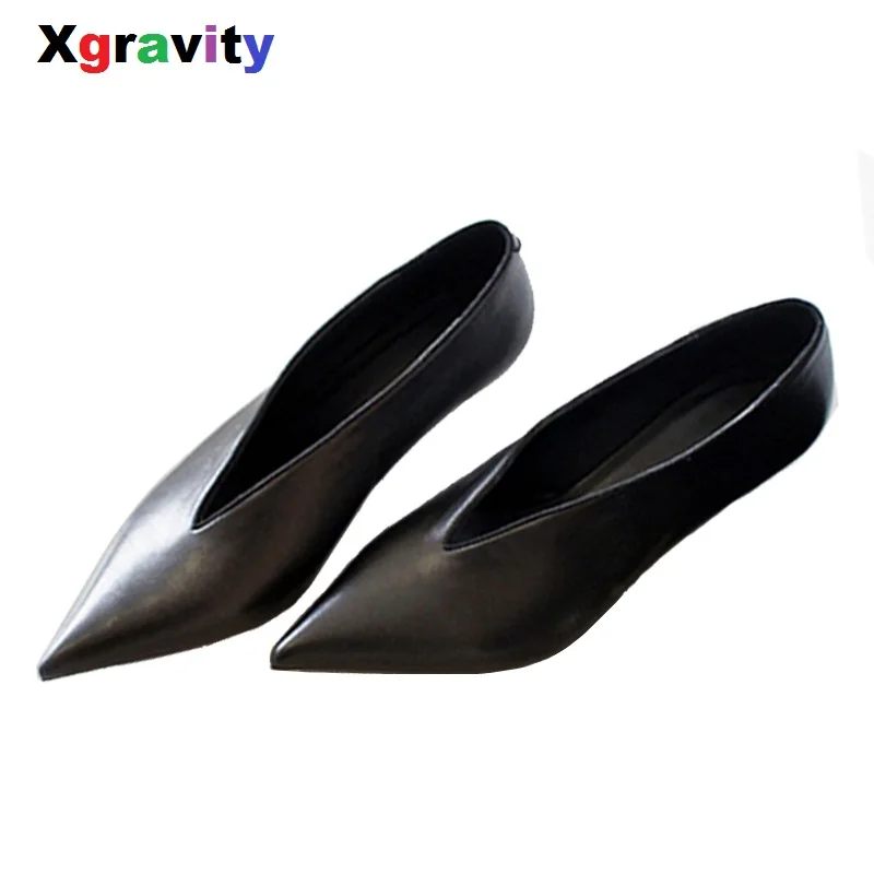 XGRAVITY European American Pop Star Pointed Toe Thin Heel Woman Shoes Deep V Design Lady Fashion Shoes Elegant Women Shoe C264
XGRAVITY European American Pop Star Pointed Toe Thin Heel Woman Shoes Deep V Design Lady Fashion Shoes Elegant Women Shoe C264
