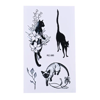 10pcs 10.5*6cm Waterproof Sexy Black Cats Temporary Tattoo Body Art Arm Flash Tattoo Stickers Fake Henna Painless Tatto Sticker
10pcs 10.5*6cm Waterproof Sexy Black Cats Temporary Tattoo Body Art Arm Flash Tattoo Stickers Fake Henna Painless Tatto Sticker