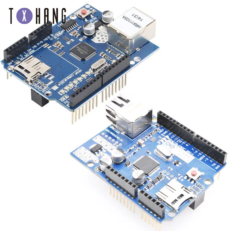 W5100 R3 Shield Module Micro-SD W5100 TCP/IP Network Development Board For Arduino UNO Duem Mega 2560 One
W5100 R3 Shield Module Micro-SD W5100 TCP/IP Network Development Board For Arduino UNO Duem Mega 2560 One