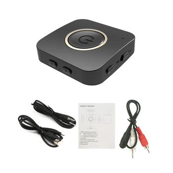 Mini BT 5.0 2-in-1 Wireless Transmitter Receiver Music Audio Adapter with Low Latency 3.5mm Aux Jack for TV PC Home Speaker
Mini BT 5.0 2-in-1 Wireless Transmitter Receiver Music Audio Adapter with Low Latency 3.5mm Aux Jack for TV PC Home Speaker