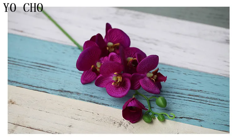 orchidea flower decorations orchid plant orchid artificial flowers (3)