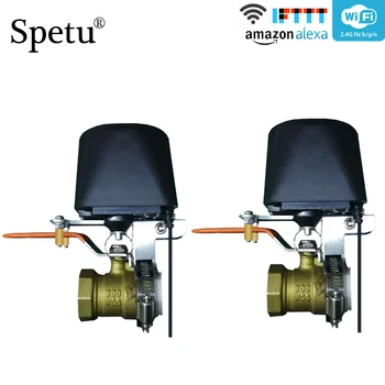 Spetu 2pcs/lot Smart Garden Water Shut Off Timers WIFI Irrigation Controller Watering System Automatic Gas Valve Home Automation
Spetu 2pcs/lot Smart Garden Water Shut Off Timers WIFI Irrigation Controller Watering System Automatic Gas Valve Home Automation