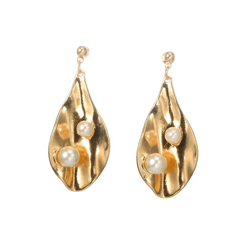 Cute Creative Flower Petal Drop Earrings for Women Silver Gold Flower Leaf Charm Dangle Earring Pearl Statement Earings Jewelry
Cute Creative Flower Petal Drop Earrings for Women Silver Gold Flower Leaf Charm Dangle Earring Pearl Statement Earings Jewelry
