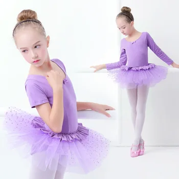 Children's Dance Dress Gongfu Girl's Autumn Long Sleeve Pengpeng Skirt Princess Skirt Girl's Ballet Skirt Performance Dress
Children's Dance Dress Gongfu Girl's Autumn Long Sleeve Pengpeng Skirt Princess Skirt Girl's Ballet Skirt Performance Dress