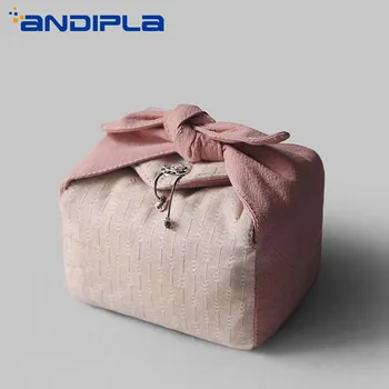 Creative Pink Teaware Storage Bag Thicken Cotton and Linen Bags Tea Set Accessories Teapot/tea Jar/teacup Package for Easy Carry
Creative Pink Teaware Storage Bag Thicken Cotton and Linen Bags Tea Set Accessories Teapot/tea Jar/teacup Package for Easy Carry