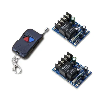 Wide Voltage DC12V 24V 36V 48V 1CH Wireless Remote Control Switch System 30A Relay Receiver Board +Transmitter with 2Buttons
Wide Voltage DC12V 24V 36V 48V 1CH Wireless Remote Control Switch System 30A Relay Receiver Board +Transmitter with 2Buttons