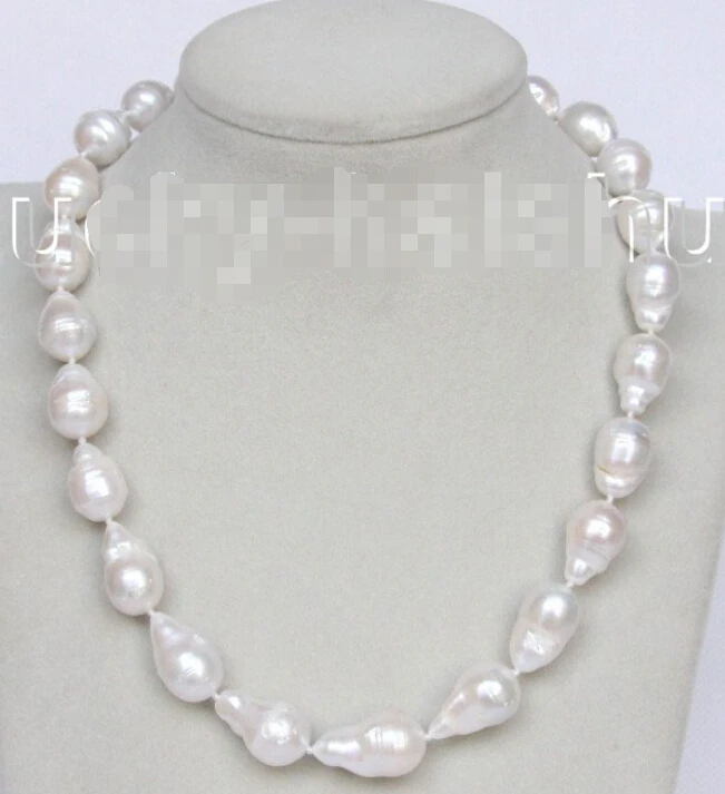 FREE shipping> >>>natural 18" 22mm baroque white Reborn keshi pearls necklace 14KGP clasp j10405 6.07
FREE shipping> >>>natural 18" 22mm baroque white Reborn keshi pearls necklace 14KGP clasp j10405 6.07