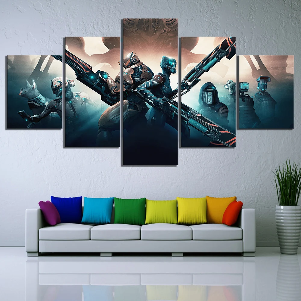 Canvas Hd Printed Home Decoration 5 Panel Warframe Video Game Science Fiction Painting Fashion Poster Wall Art Picture Modular
Canvas Hd Printed Home Decoration 5 Panel Warframe Video Game Science Fiction Painting Fashion Poster Wall Art Picture Modular