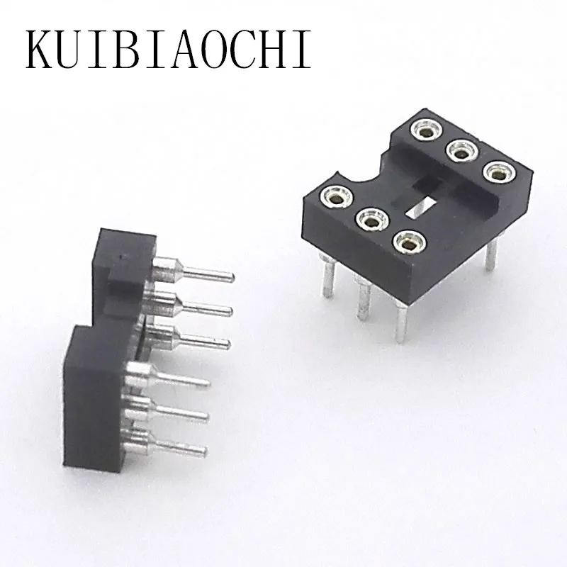 10pcs/lot Round Hole 6 Pins 2.54MM DIP IC Sockets Adaptor Solder Type IC Connector
10pcs/lot Round Hole 6 Pins 2.54MM DIP IC Sockets Adaptor Solder Type IC Connector
