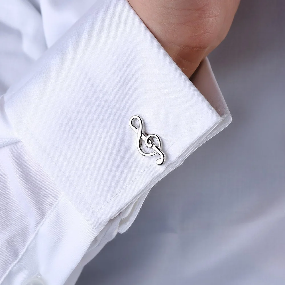 1 Pair Creative Musical Note Design Cufflinks Brass Treble Gift for Men's French Shirt High Quality Cufflinks
1 Pair Creative Musical Note Design Cufflinks Brass Treble Gift for Men's French Shirt High Quality Cufflinks