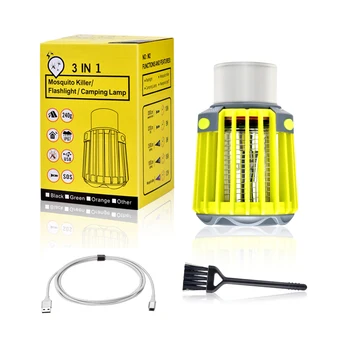 3in1 Mosquito Killer Electric Pest Killer Anti Mosquito Trap Bug Zapper USB Flashlight Outdoor Camping Led Lamp for Travel
3in1 Mosquito Killer Electric Pest Killer Anti Mosquito Trap Bug Zapper USB Flashlight Outdoor Camping Led Lamp for Travel