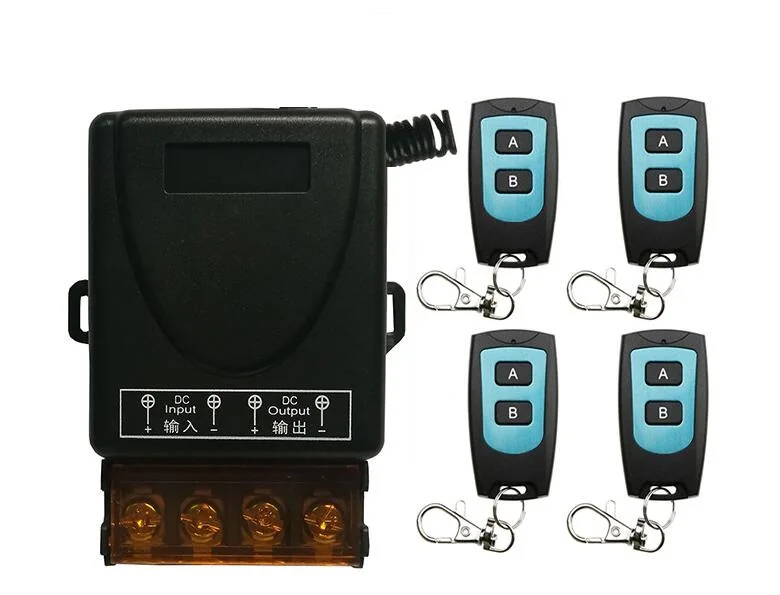 DC12V 24V 36V 48V 1CH 30A Relay Radio Controller RF Wireless Relay Remote Control Switch Transmitter+Receiver Garage Doors
DC12V 24V 36V 48V 1CH 30A Relay Radio Controller RF Wireless Relay Remote Control Switch Transmitter+Receiver Garage Doors