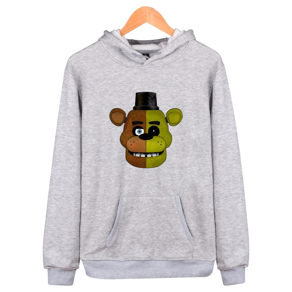 Fnaf/толстовки и свитшоты Новинка 2017 года толстовки для мальчиков с принтом пять