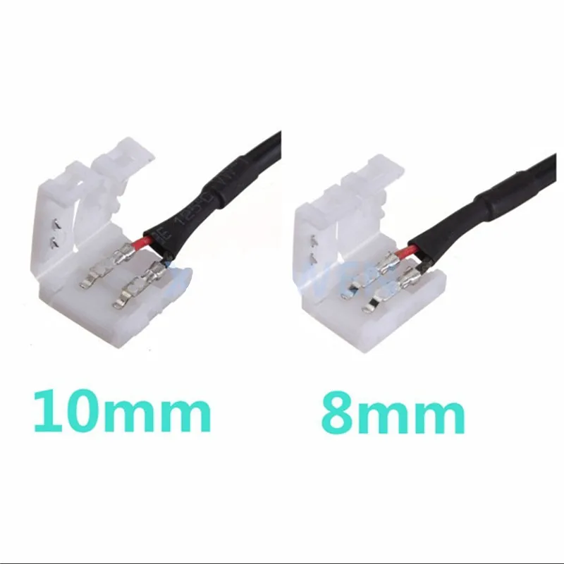 5/10 pcs 10mm 8mm 2pin Female Barrel DC Adapter Power LED Strip Connector Cable For SMD 5050 5630 3528 led Strip free Soldering 5/10 pcs 10mm 8mm 2pin Female Barrel DC Adapter Power LED Strip Connector Cable For SMD 5050 5630 3528 led Strip free Soldering