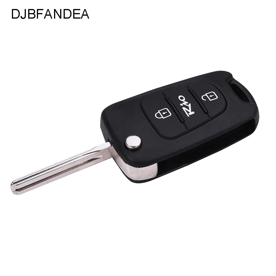 DJBFANDEA 3 Buttons Replacement Remote Key Case Blank For Rio Key Cover Flip Folding Car Key Shell For Kia Rio Car Keys Sticker
DJBFANDEA 3 Buttons Replacement Remote Key Case Blank For Rio Key Cover Flip Folding Car Key Shell For Kia Rio Car Keys Sticker