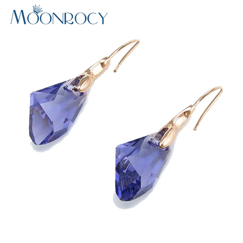 MOONROCY Free shipping Italina Rigant Rose Gold Color Excellent Cut Fashion Purple Austrian Crystal Earring Jewelry for Women
MOONROCY Free shipping Italina Rigant Rose Gold Color Excellent Cut Fashion Purple Austrian Crystal Earring Jewelry for Women