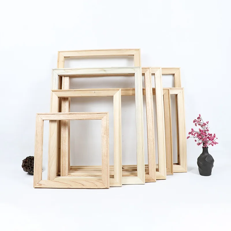 Painting Frame Inner Wood frame for canvas oil painting picture inner frame Square Rectangle Wooden Assembly Picture Frame
Painting Frame Inner Wood frame for canvas oil painting picture inner frame Square Rectangle Wooden Assembly Picture Frame