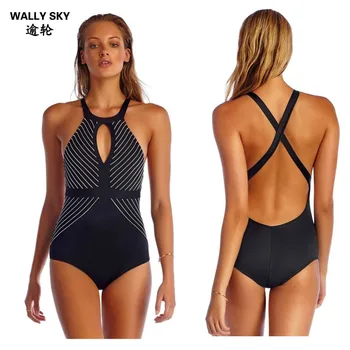 Women Sexy Bikini Bust Open Swimsuit Crossing Back Halter Elastic Black Bikini Swim Wear Bathing Suit Swimming Swimwear 
Women Sexy Bikini Bust Open Swimsuit Crossing Back Halter Elastic Black Bikini Swim Wear Bathing Suit Swimming Swimwear