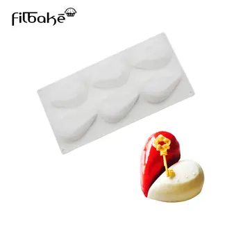 FILBAKE 6 Cavity Water Drops White Cake Mold DIY Silicone Molds For Mousse Baking Moulds For Dessert Cake Decorating Tools
FILBAKE 6 Cavity Water Drops White Cake Mold DIY Silicone Molds For Mousse Baking Moulds For Dessert Cake Decorating Tools