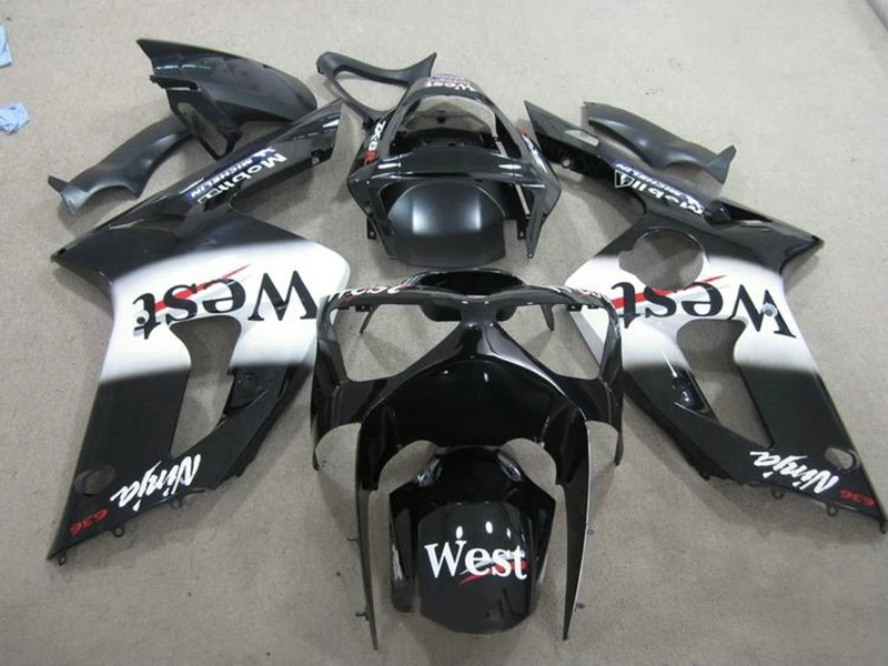 EMS free ZX6R 2003 2004 Fairing kit For Kawasaki Ninja 03 04 100%fit Fairings ( West decal ) k71
EMS free ZX6R 2003 2004 Fairing kit For Kawasaki Ninja 03 04 100%fit Fairings ( West decal ) k71