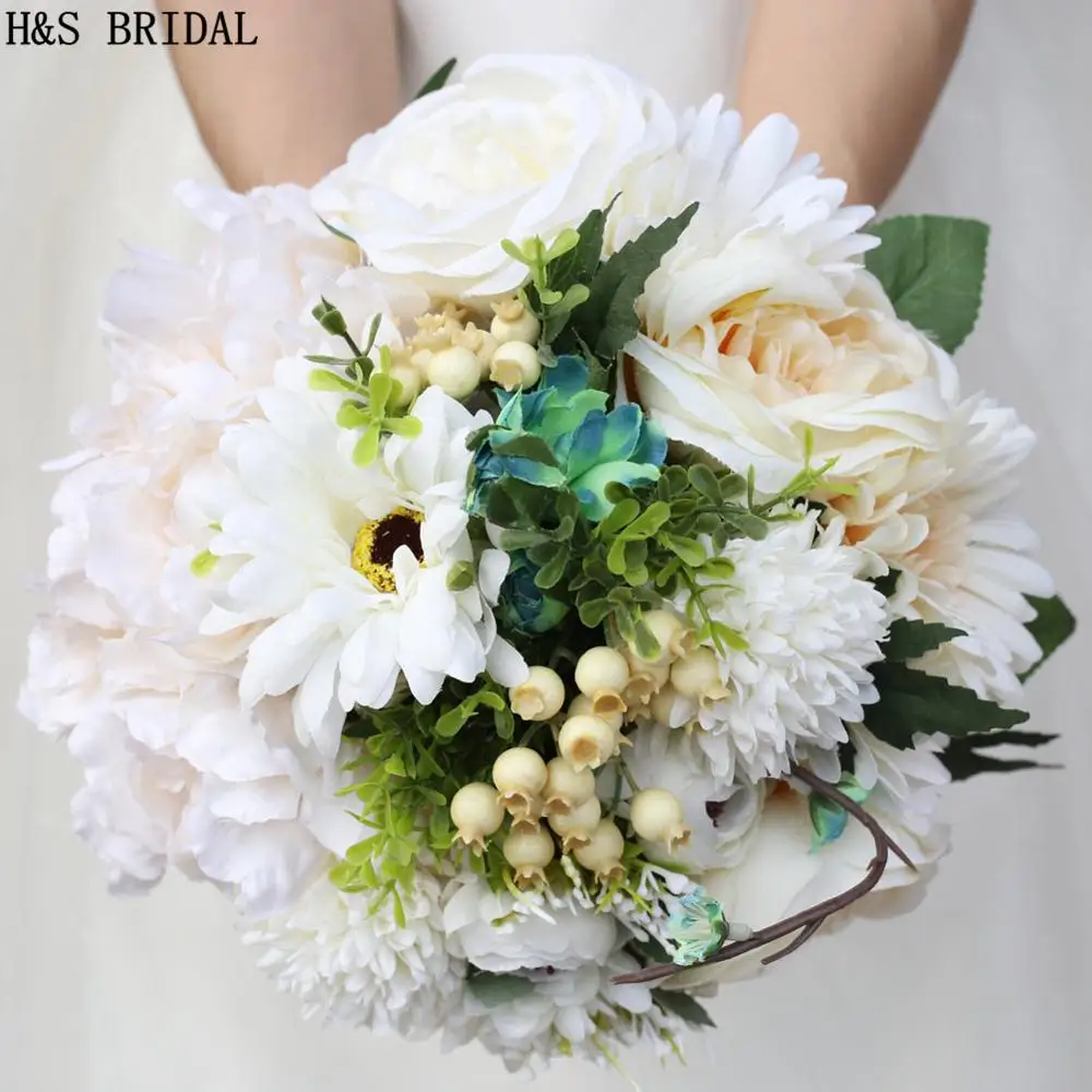 White Ivory Wedding Bouquet Artificial Bridal Bouquet Wedding Accessories 2019 Bridal Holding wedding flowers bouquet mariage
White Ivory Wedding Bouquet Artificial Bridal Bouquet Wedding Accessories 2019 Bridal Holding wedding flowers bouquet mariage