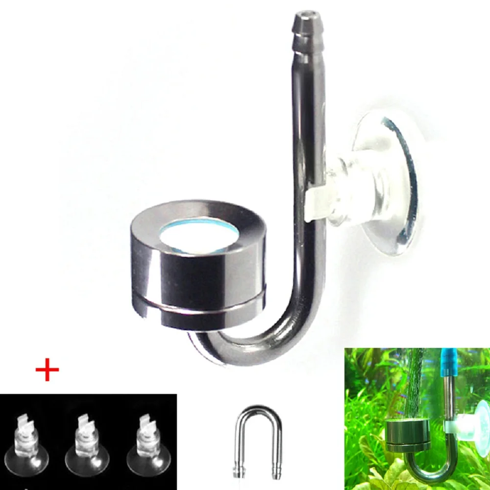 Stainless Steel Aquarium CO2 System Diffuser Atomizer U-Tubes Bend Fish Tank Carbon Dioxide Reactor Ceramic refinement Kit Part
Stainless Steel Aquarium CO2 System Diffuser Atomizer U-Tubes Bend Fish Tank Carbon Dioxide Reactor Ceramic refinement Kit Part