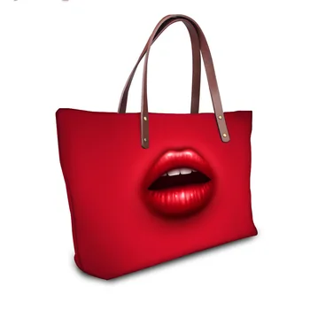 Fashion 2018 Top Handle Handbag for Women High Sexy Ladies Lip Printing Messenger Bag Casual Female Girls Shoulder Tote Handbag
Fashion 2018 Top Handle Handbag for Women High Sexy Ladies Lip Printing Messenger Bag Casual Female Girls Shoulder Tote Handbag