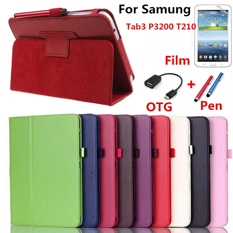 PU Leather smart Cases protective cover for Samsung tab 3 7.0 P3200 SM-T211 T211 T210 For Tab 3 7'' tablets with stand function
PU Leather smart Cases protective cover for Samsung tab 3 7.0 P3200 SM-T211 T211 T210 For Tab 3 7'' tablets with stand function