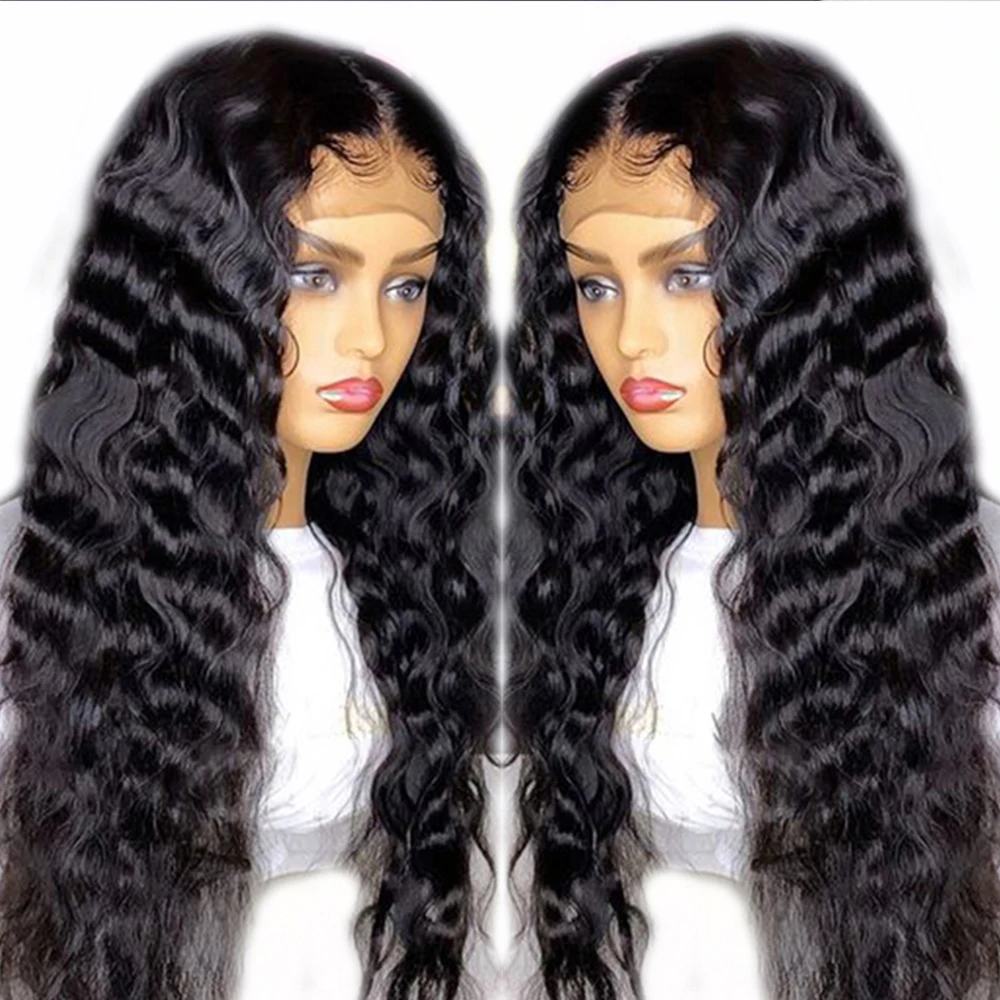 Eversilky Long Deep Wave 13x4 Lace Front Human Hair Wigs With Baby Hair Brazilian Remy Pre Plucked Natural Hairline For Women
Eversilky Long Deep Wave 13x4 Lace Front Human Hair Wigs With Baby Hair Brazilian Remy Pre Plucked Natural Hairline For Women
